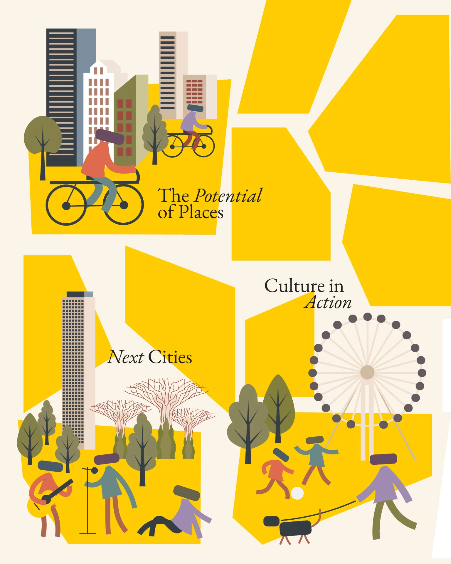 The Art of Citymaking festival identity 6