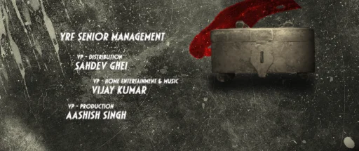 Detective Byomkesh Bakshy for Yash Raj Films and Dibakar Banerjee Productions — end-credit writing title still