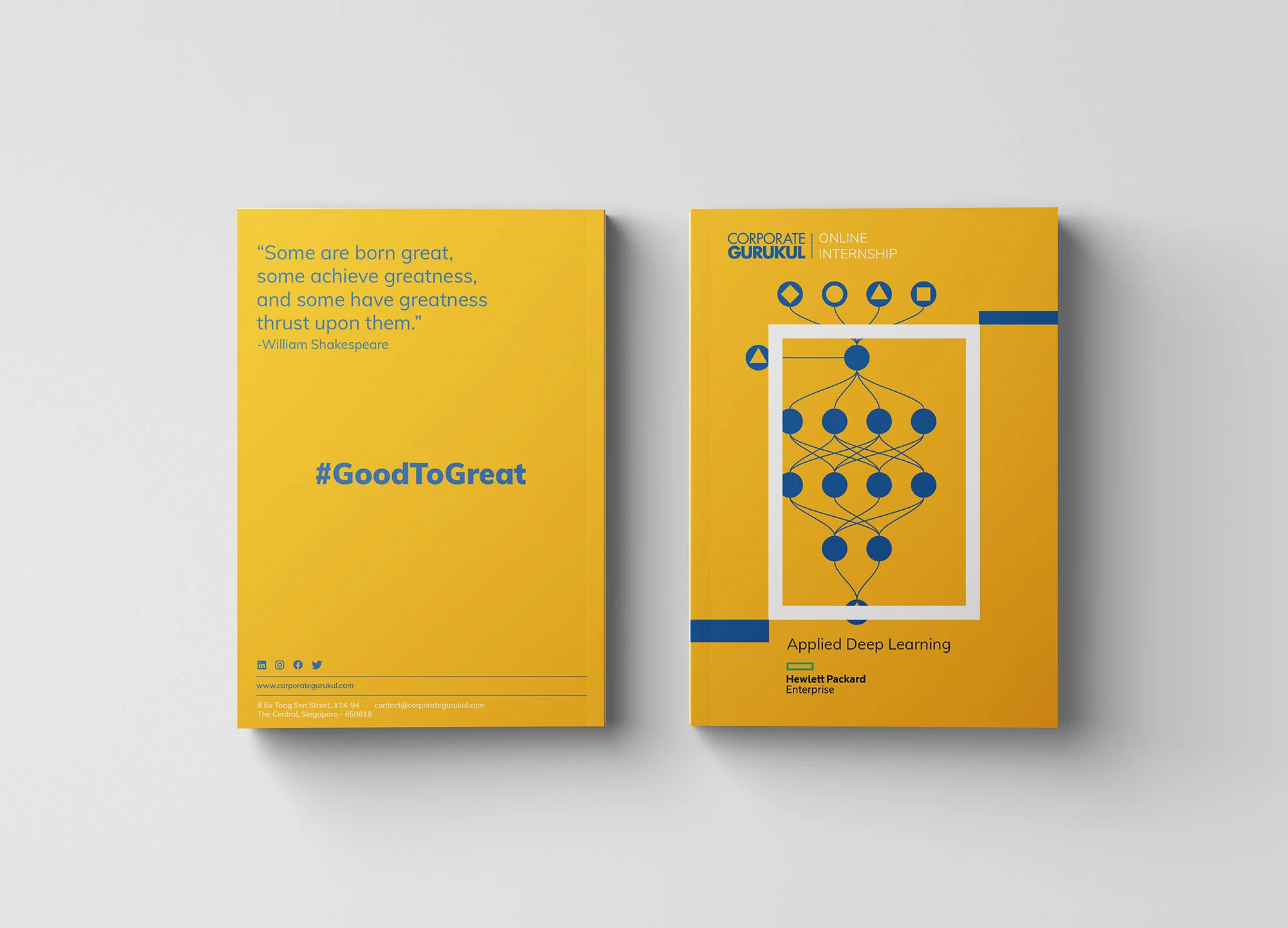 Corporate Gurukul branding and design element 5