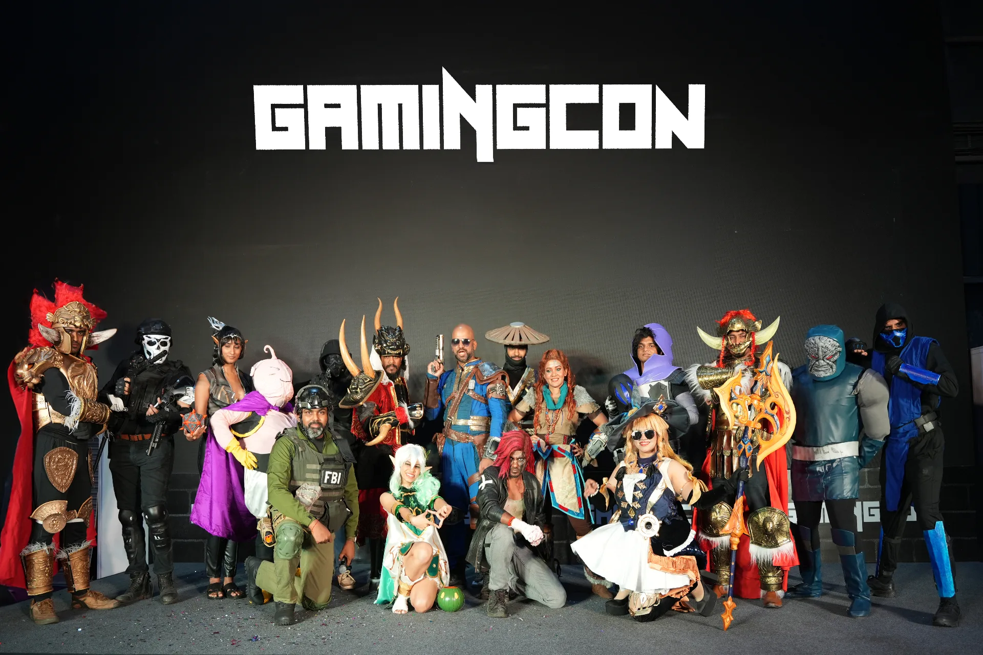 GAMINGCON — India's Premier Gaming Festival — project by Switch & Roy Studio