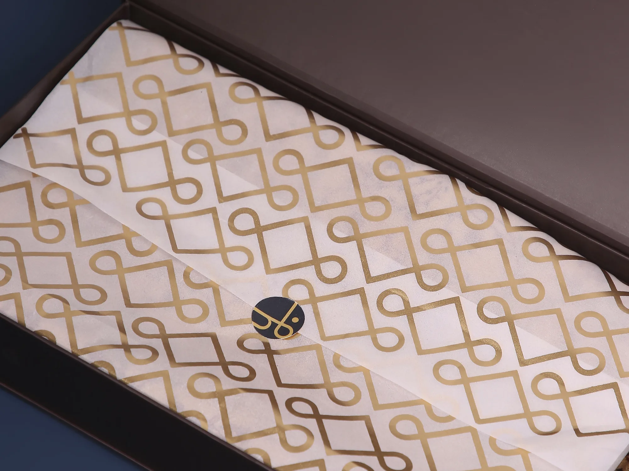 Ishvya packaging - tissue paper detail