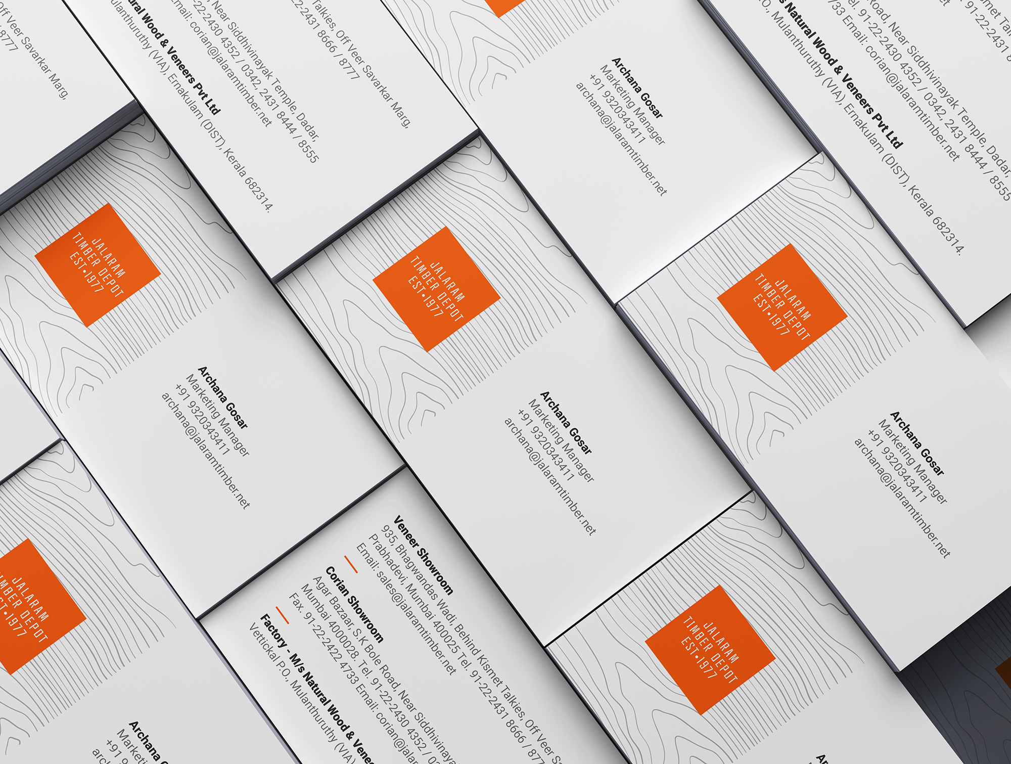 Jalaram Timber Depot - Business Cards