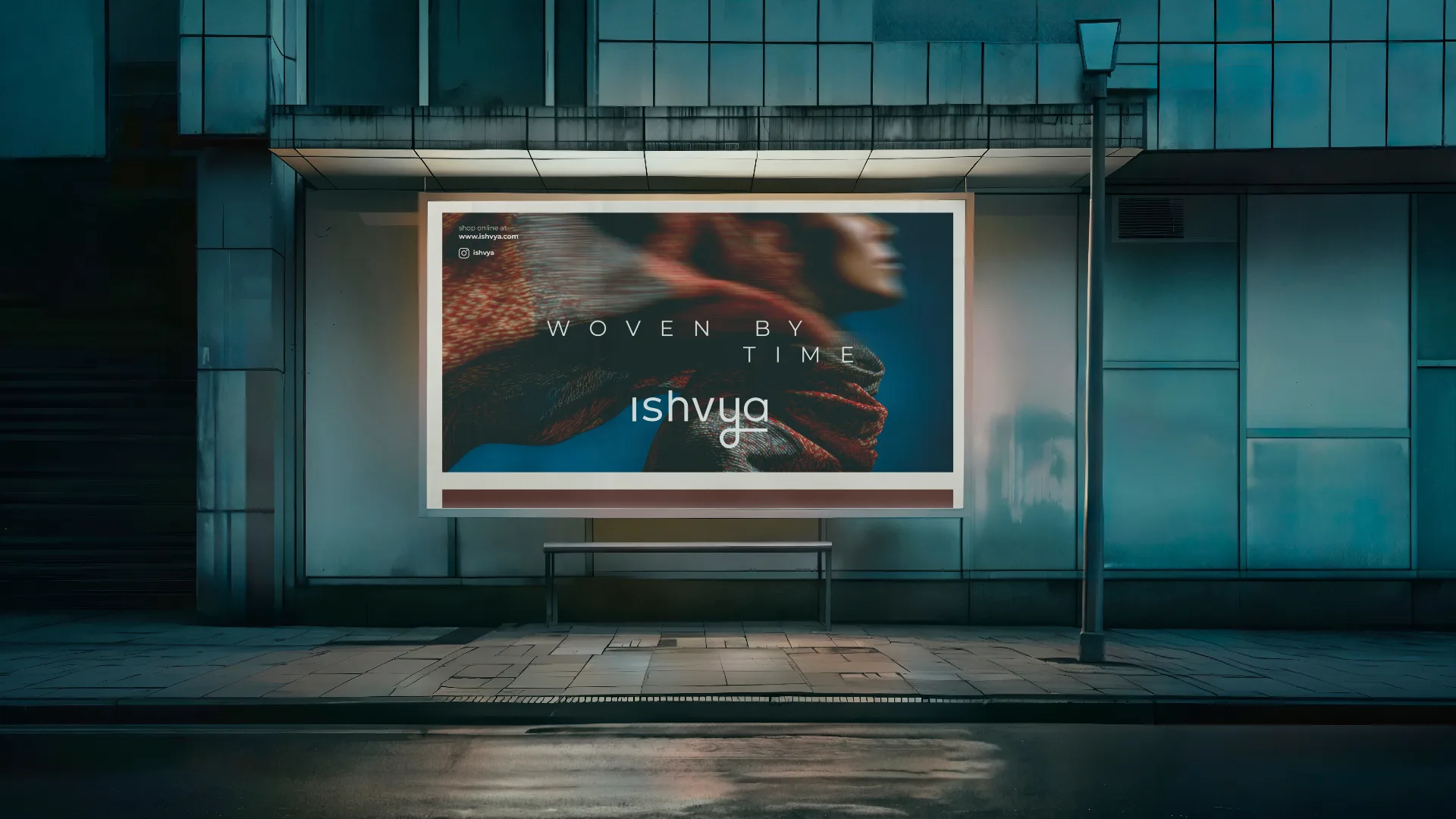 ISHVYA — Luxury Shawl Brand — project by Switch & Roy Studio